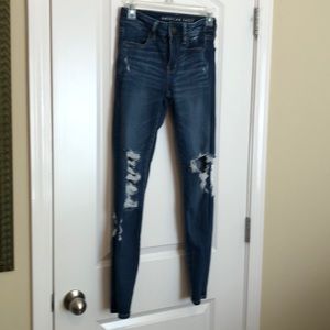 American Eagle sz 2 jeans jeggings EUC